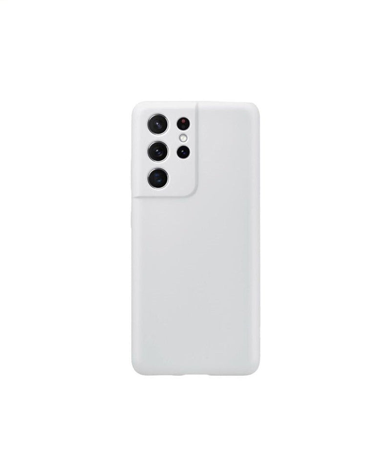Capa de Silicone Aveludada para Galaxy  Linha S (S20/ S20 Plus/ S20 Ultra/ S20 FE/ S21/ S21 Plus/ S21 Ultra/ S21 FE 5G/S22/ S22 Plus/ S22 Ultra)