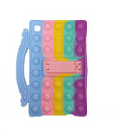 Capa Antiestresse Bolhas com Suporte e Alça compatível com Tablet Galaxy T220