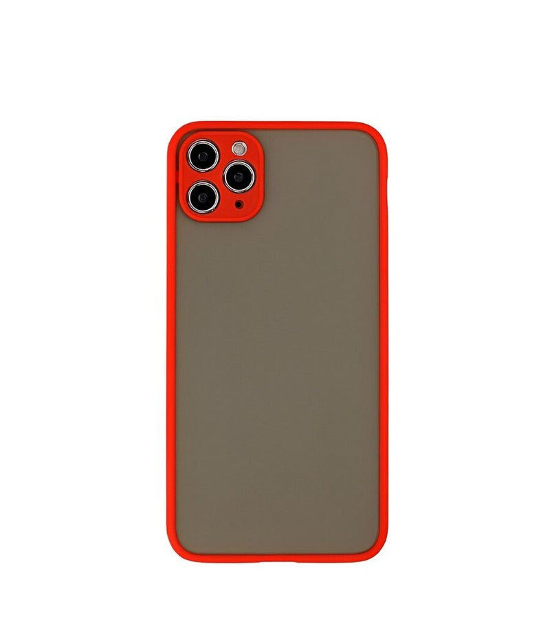 Capa TPU Fosca Com Bordas Coloridas para Iphone (11 Pro/ 12/ 12Pro/ 12 Pro Max) Verificar variação