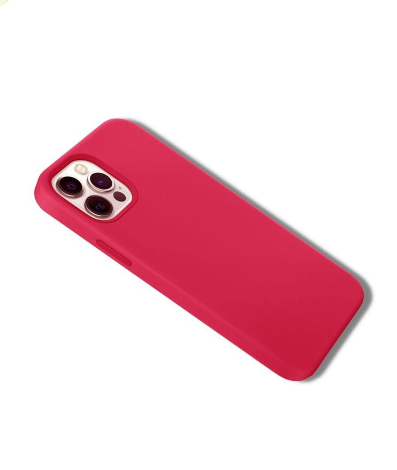 Capa De Silicone Compatível Com Iphone 14 (14 Plus/ 14 Pro/ 14 Pro Max)