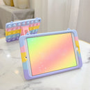 Capa Antiestresse Bolhas Pop com Suporte e Alça compatível com Tablet Galaxy Tab A7 T500