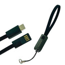 Cabo de Carregamento Rápido com Chaveiro