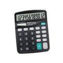 Calculadora Eletrônica De Mesa Display LCD com 12 Dígitos Grande