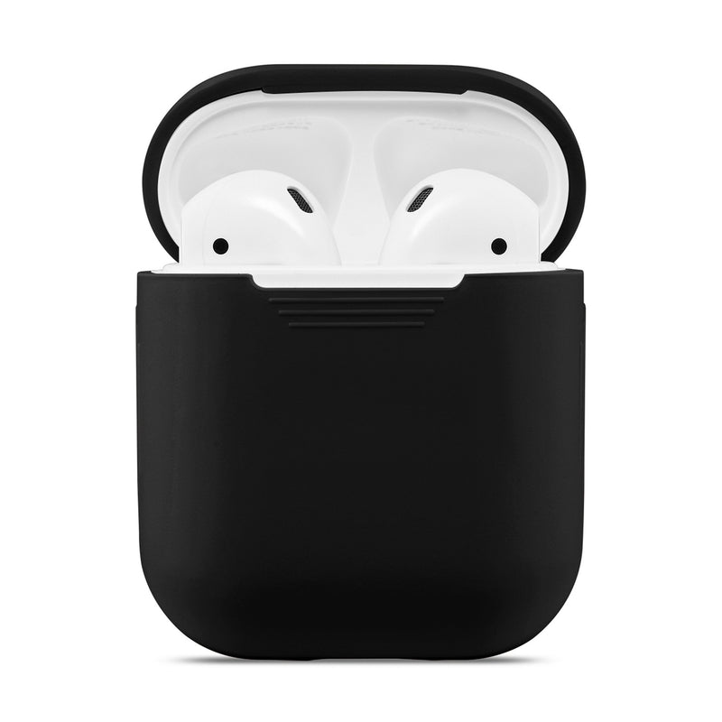 Case Capa De Silicone Colorida Antiqueda Compatível Airpods Com Gancho Chaveiro Compatível Fones Tws, I7, I8, I9