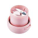 Copo Mixer de Suco Portátil Mini Liquidificador Portátil 6 Lâminas Recarregável 400 ml + Cabo USB