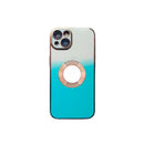 Capa Anti-Impacto Colorida Luxo com Borda Gold para Iphone 13