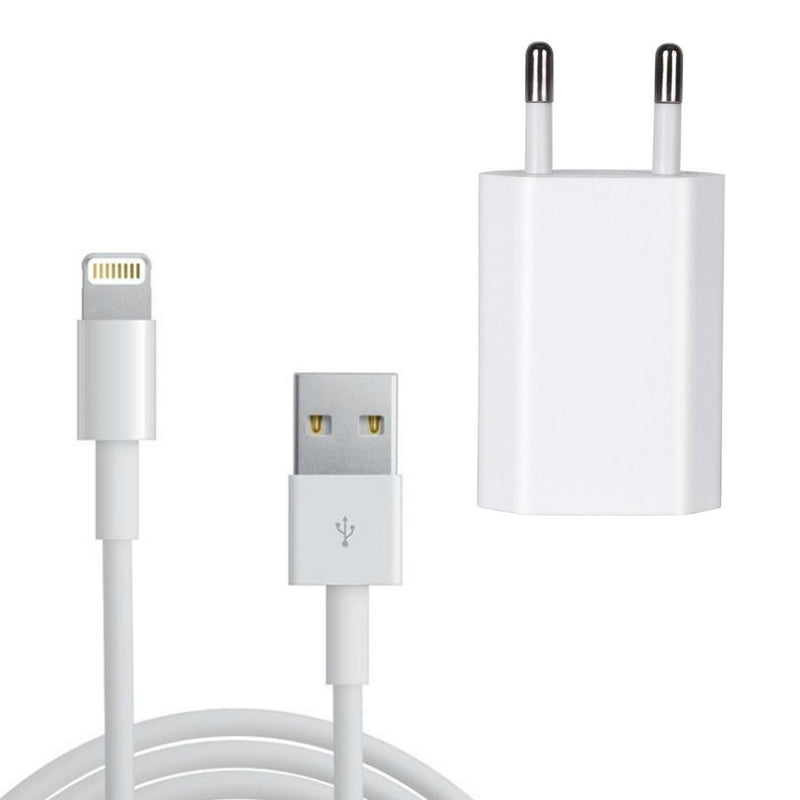 Carregador Fonte 12W e Cabo Lightning compatível com iPhone X