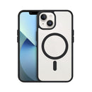 Capa Magsafe Transparente com Bordas Coloridas para Iphone 13