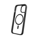 Capa Magsafe Transparente com Bordas Coloridas para Iphone 13