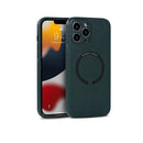 Capa para iPhone 13 Pro com MagSafe de Couro Ecológico