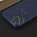 Capa para iPhone 13 Pro com MagSafe de Couro Ecológico