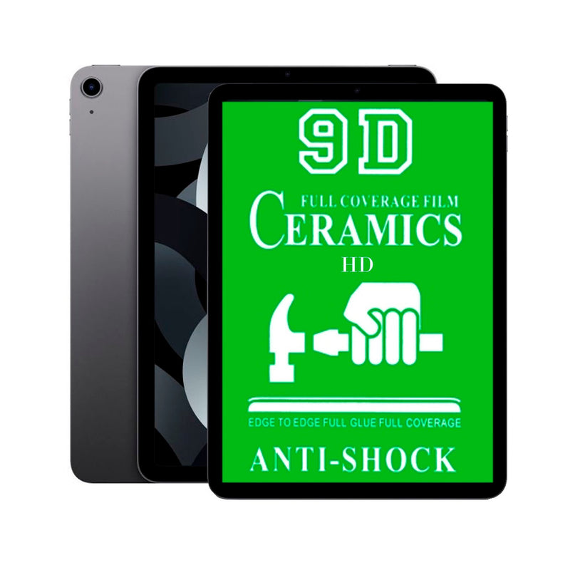 Película Premium 9D Cerâmica para Ipad 5/6 (A1822,1823,A1893,A1954)