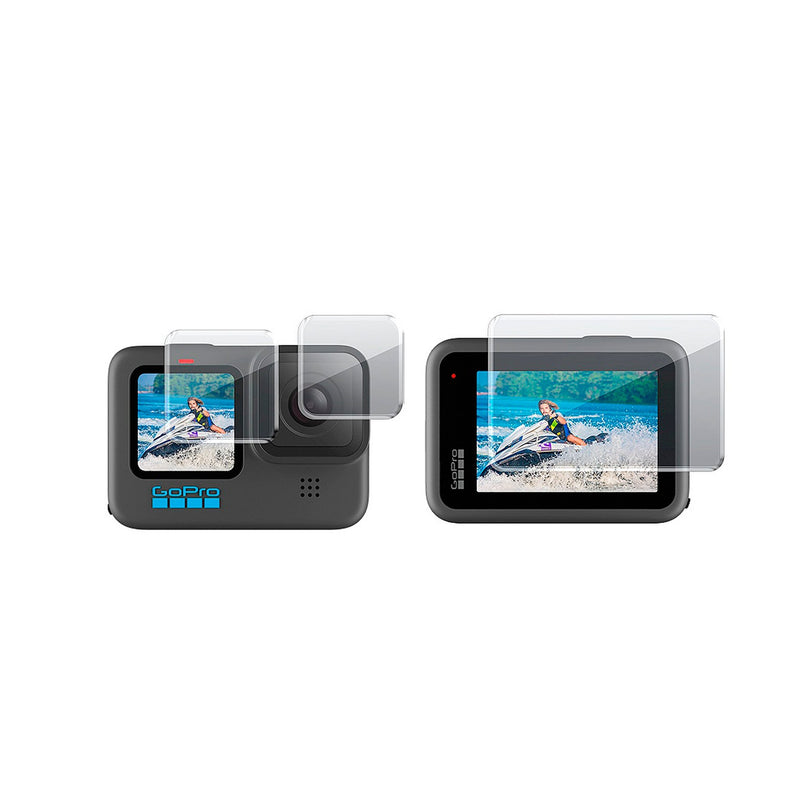 3 Películas de Vidro para GoPro Hero 9 / 10 / 11