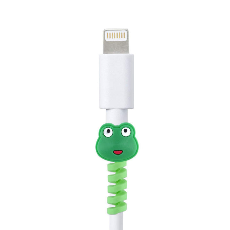Kit 4 Peças Sortidas Protetores Cabo e Fios  para Carregador , Fone Ouvido Fofinho