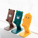 Suporte Para Celular e Tablet Dobrável Portátil Ajustável Apoio Mesa Tema Bichinhos
