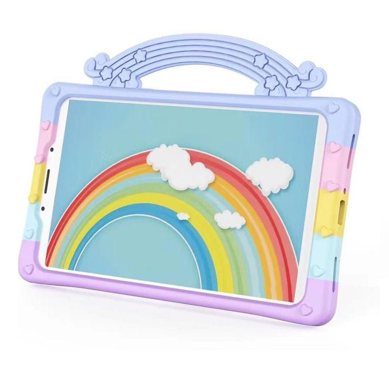 Capa Antiestresse Bolhas com Suporte e Alça compatível com Tablet Galaxy T220