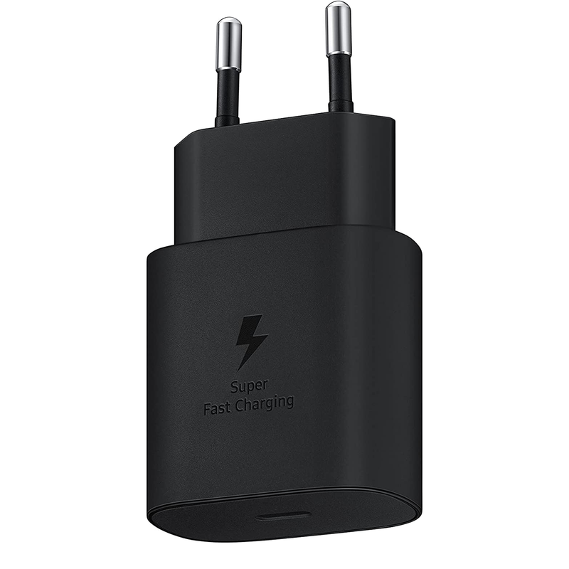 Carregador de Viagem Turbo 25W PD USB Adaptador compatível com Samsung- Sem Cabo Incluso